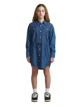 Robe Courte à Manches Longues D29790-01 Mid Used 6 Années Fille