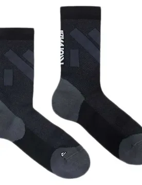 Race Half Long Socks Black UK 4-5.5 Men,Women - Nnormal - FashionsVida
