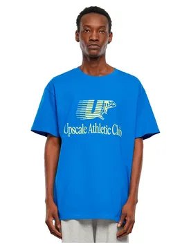 Mister T-shirt à Manches Courtes Athletic Club Heavy Cobalt Blue 2XL