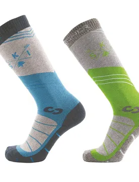 Chaussettes Mountain 2 Paires Blue / Green EU 45-47