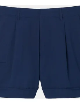 Bermudas de mujer de golf elásticas ultra dry en azul - Lacoste - FashionsVida