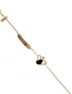 Bracciale da bimba in oro giallo 803321721817