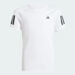 T-shirt da tennis Club Junior 14-15A White