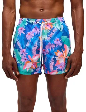 Short De Bain Orchid Party Navy S - Sundek - FashionsVida