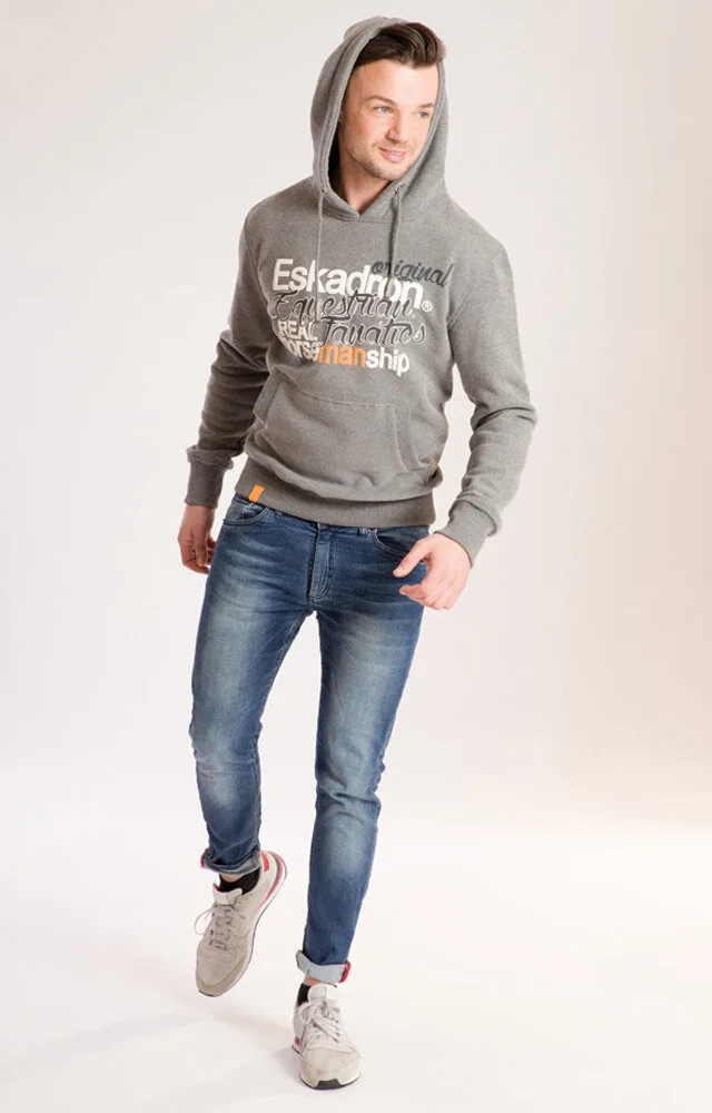 Eskadron Herren Hoodie KUNZ grey M - Eskadron - FashionsVida