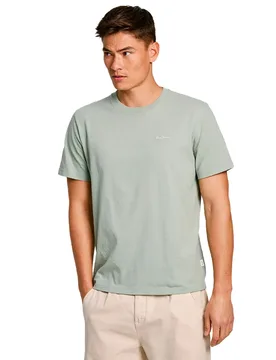 T-shirt à Manches Courtes Connor Winter Mint Green M - Pepe jeans - FashionsVida