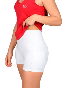 Bonabola Short Leggings White S - Bonabola - FashionsVida