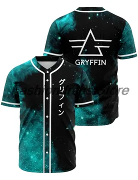 Gryffin DJ Baseball Jersey Music Festival Merch V-Neck Short Sleeve Button-Down Shirts Women Men Streetwear Tops - Aliexpress - FashionsVida