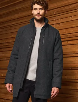 Street One Jacke mit Wollanteil male Schwarz