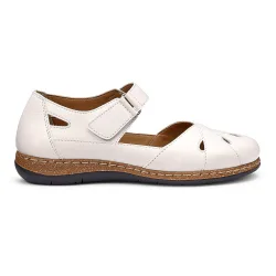 Devi' Mary Janes - White - Size: 3