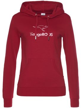 KangaROOS Sudadera rojo oscuro