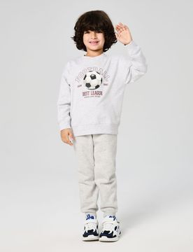 Pantaloni jogger imbottiti - grigio chiaro