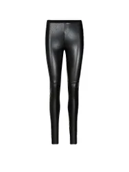 Leggings aspect cuir noir 36