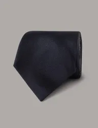 Pure Silk Tie Navy male