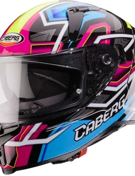 Casco Moto Integrale AVALON X BRAMA Nero Azzurro Gial taglia S - Caberg - FashionsVida