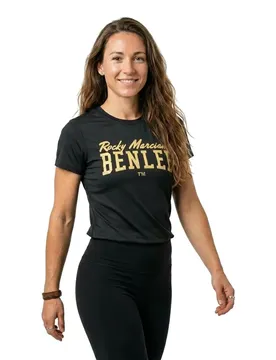 T-shirt à Manches Courtes Lilly Black / Yellow L