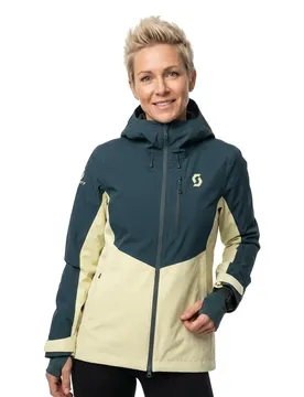 Veste Ultimate Dryo Aruba Green / Pale Yellow S