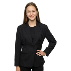 Blazer D30370-d410 Regular Fit Dark Black L