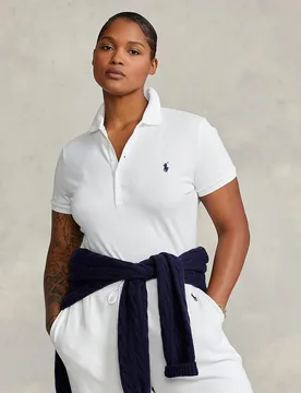 Polo de mujer liso slim Fit - Polo Ralph Lauren - FashionsVida