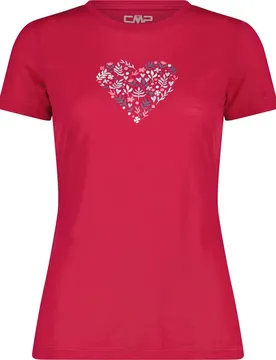 CMP Freizeit Damen T-Shirt, pink 46