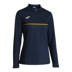 Felpa Con Mezza Zip Record Iii Navy Blue S