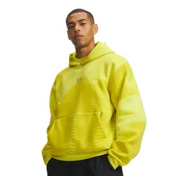 Sweat à Capuche Icon Fleece Printed Yellow / Reflective 2XL