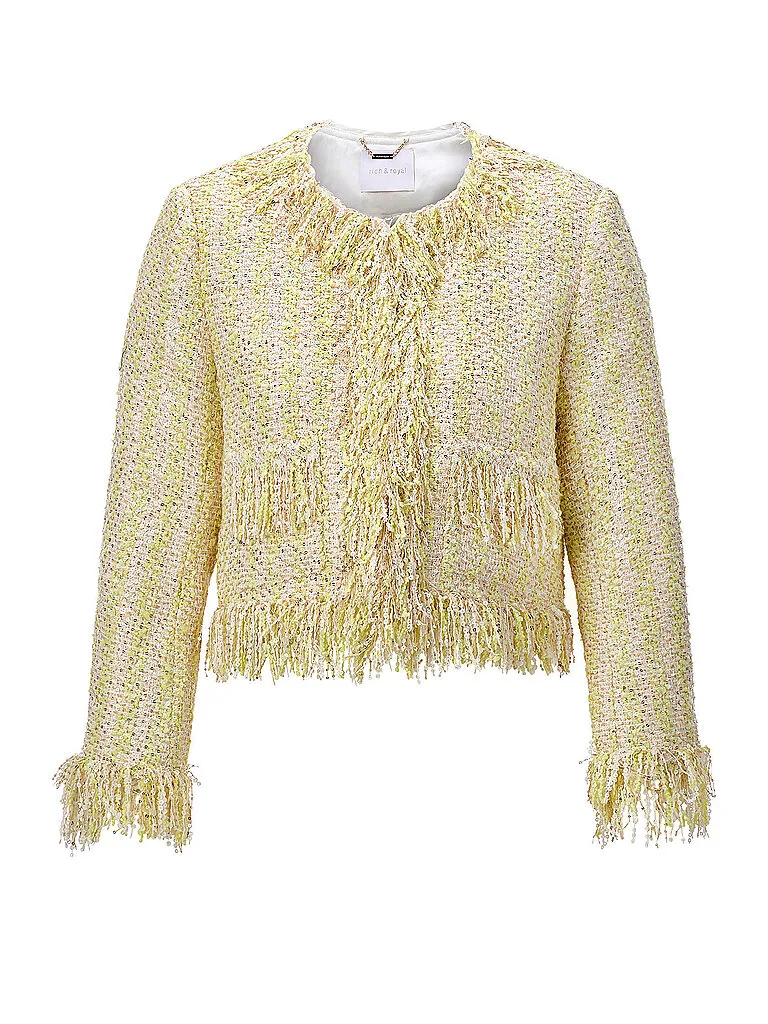 Richroyal Chaquetita amarillo 38 - Richroyal - FashionsVida