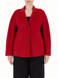 Giacca misto lana ROSSO 23
