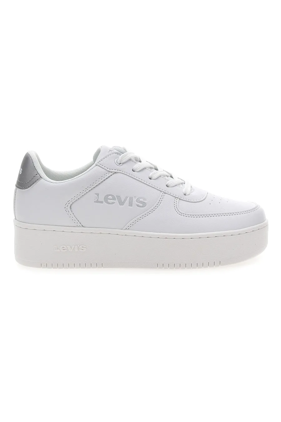 Sneakers Bianche e Argento con Platform NEW UNION BOLD 39 - Levi's - FashionsVida