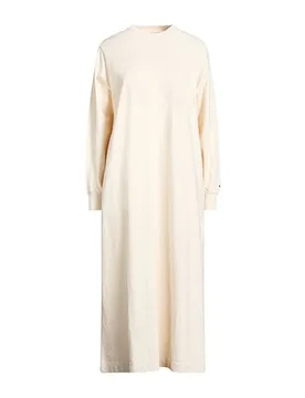 Midi-Kleid Damen Elfenbein 2,3 Damen - Snow Peak - FashionsVida