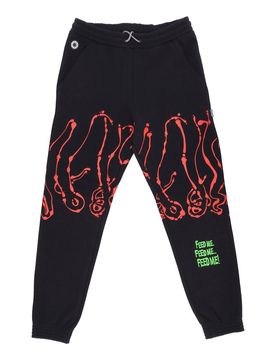 Pantalone Tuta Felpato Uomo Dripper Sweatpant Black
