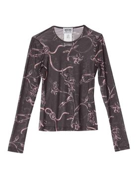Maglietta Tulle Stampa Ramage