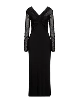 Vestido largo Mujer Negro S,XS Mujer - Max Mara - FashionsVida