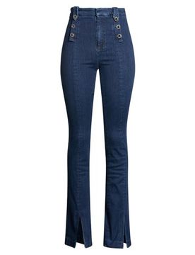 Pantalones vaqueros Mujer Azul marino 28 Mujer