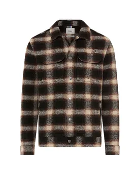 Sobrecamisa SANTIAGO marrón M - Brax - FashionsVida