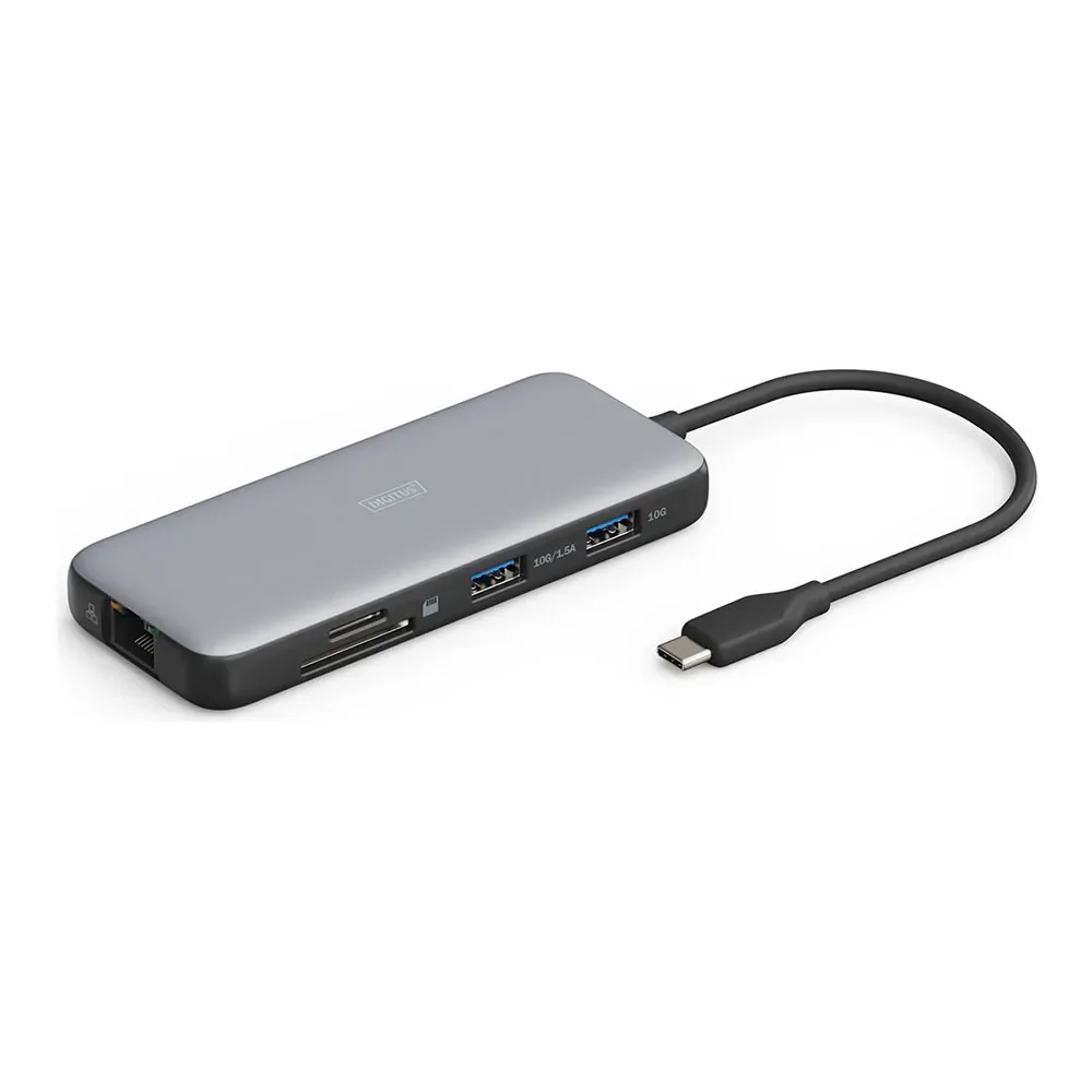 Station D´accueil Usb-c Docking Station Grey One Size unisex - DIGITUS - FashionsVida
