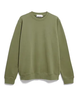 Sweater BAARO LOOP oliva S - Armedangels - FashionsVida