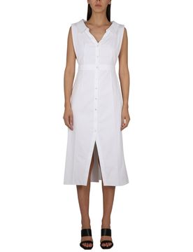 Sleeveless Straight Dress