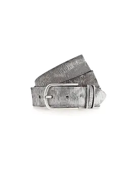 Cinturón de cuero CUNO gris 100 - B.Belt - FashionsVida