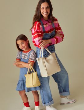 Guevi petit sac type tote avec trousse de toilette et bandoulière amovible