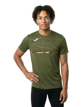 Record Iii Short Sleeve T-shirt Khaki 2XL Men - Joma - FashionsVida