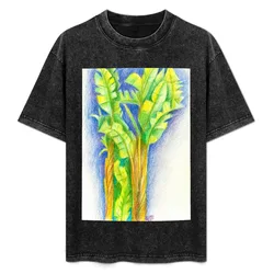 Garden T-Shirt Basic Solid Color Short Sleeve T-Shirt