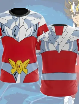 Saint Seiya Pegasus Cosplay T-shirts, Children's 3D Printed Animated T-shirts, Men's and Women's Short-sleeved T-shirts - Aliexpress - FashionsVida
