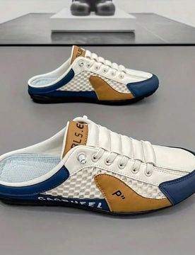 Talla pequeña, se sugiere pedir 2 tallas talla grande) Sandalias deportivas casuales de verano transpirables para hombres, suela antideslizante, zapa