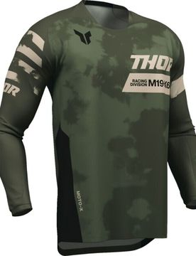 Maglia Moto Cross Enduto Launchmode Bleach Nero Camo taglia L