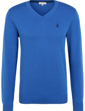 U.S. POLO ASSN. Jersey azul real
