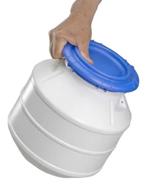 Waterproof Bottle 15l White / Blue 250 x 440 mm unisex - CAN-SB - FashionsVida