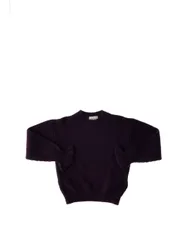 Maglione misto lana PRUGNA 6