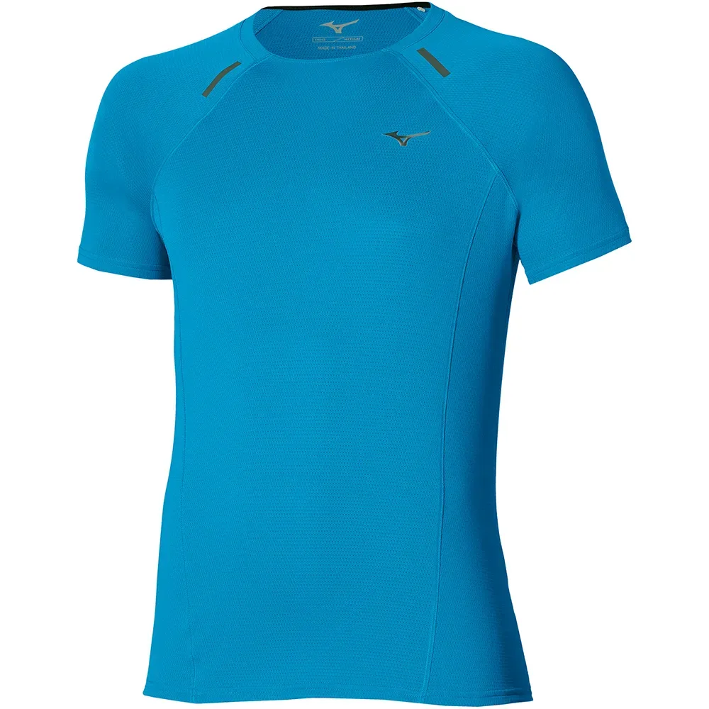 T-shirt à Manches Courtes Active Daf Blue Jewel M - Mizuno - FashionsVida