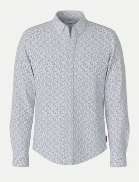 JEANS Hemd mit Kent-Kragen Weiß 3XL - Joop! - FashionsVida